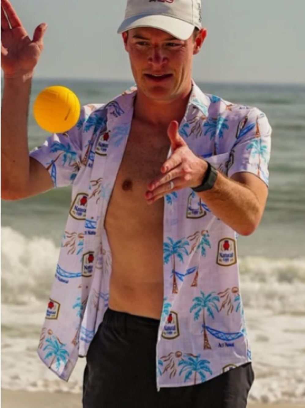 Island Life Natural Light Hawaiian Shirt